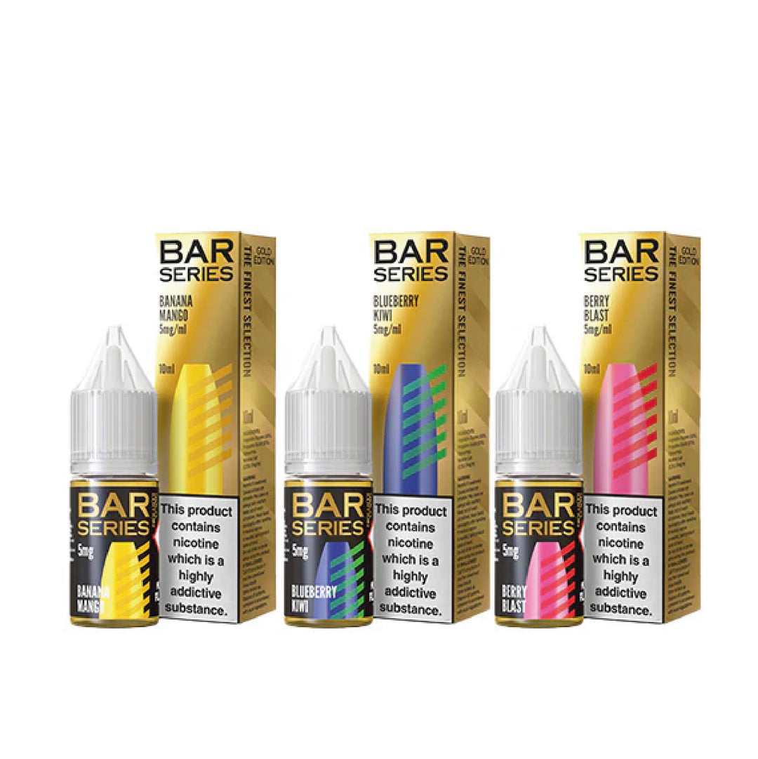 BAR SERIES Gold Nic Salt Range (8730090537208)