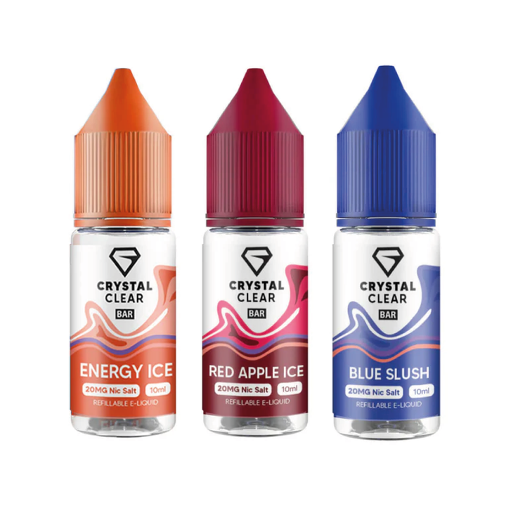 CRYSTAL CLEAR Nic Salt Range (7965101523192)