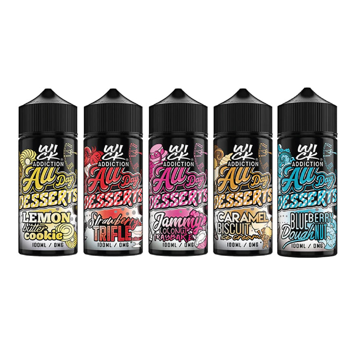 WICK ADDICTION All Day Desserts Shortfil Range (8184791990520)