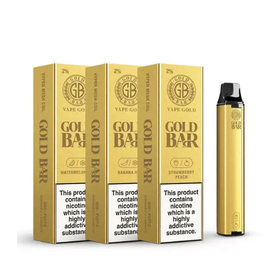 GOLD BAR 600 Puff Disposable (8734715019512)