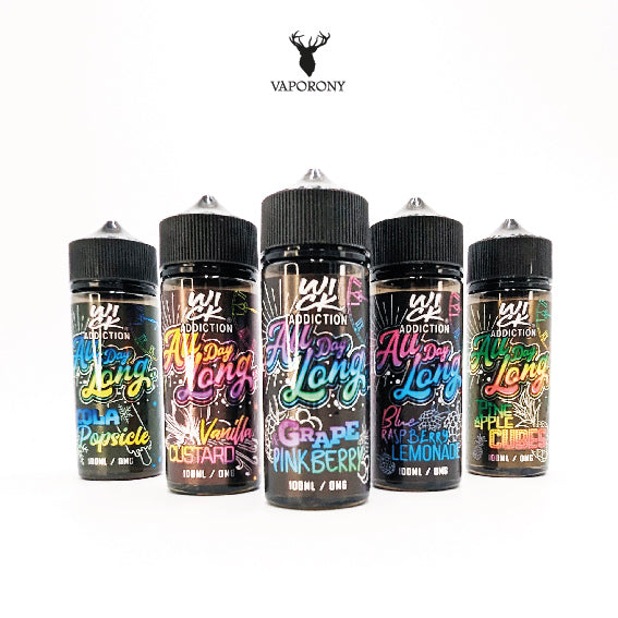 WICK ADDICTION All Day Long Shortfill Range (7961463980280)